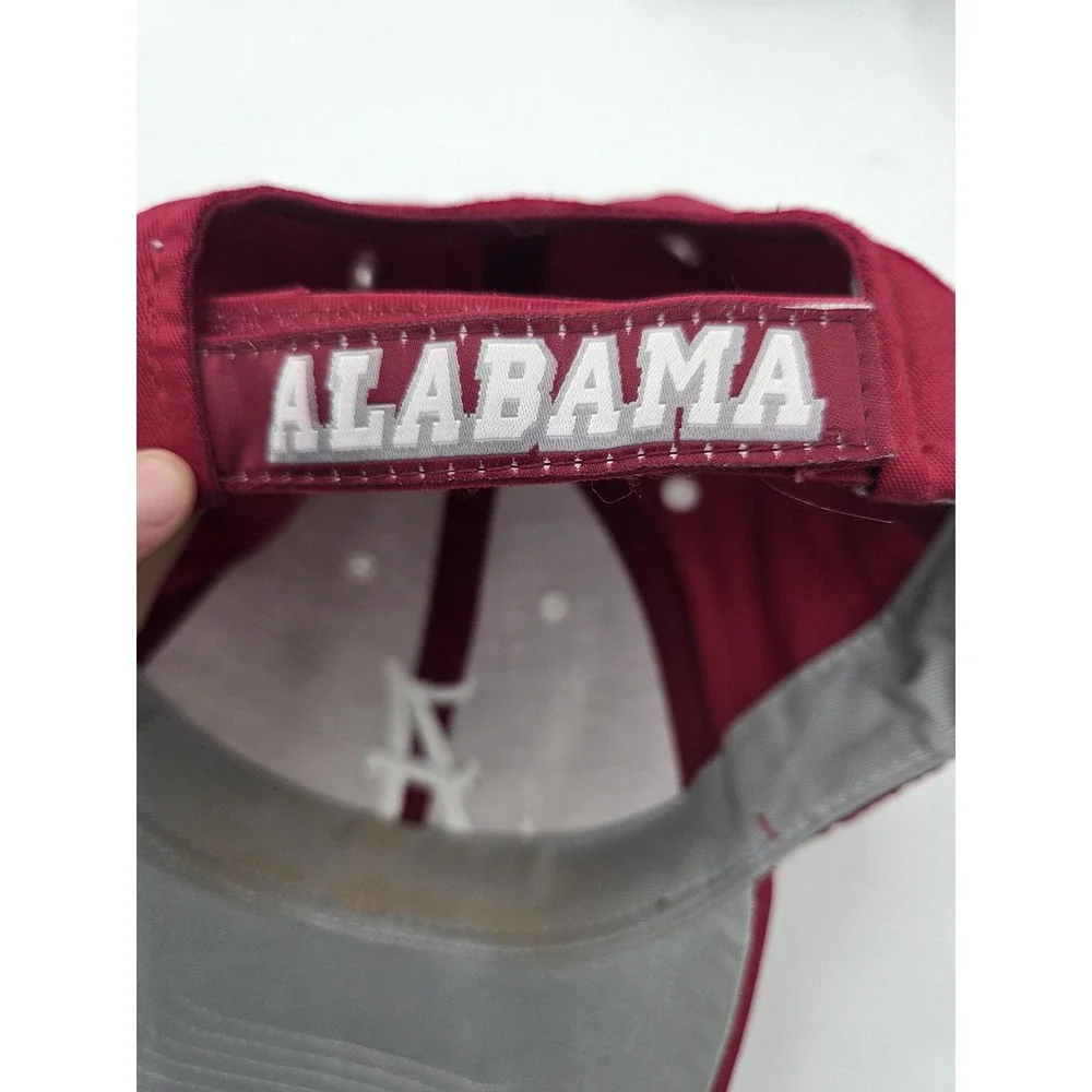 Alabama Crimson Tide Hat Captivating Headgear Mens‎ Red Adjustable Baseball Cap - Picture 3 of 7